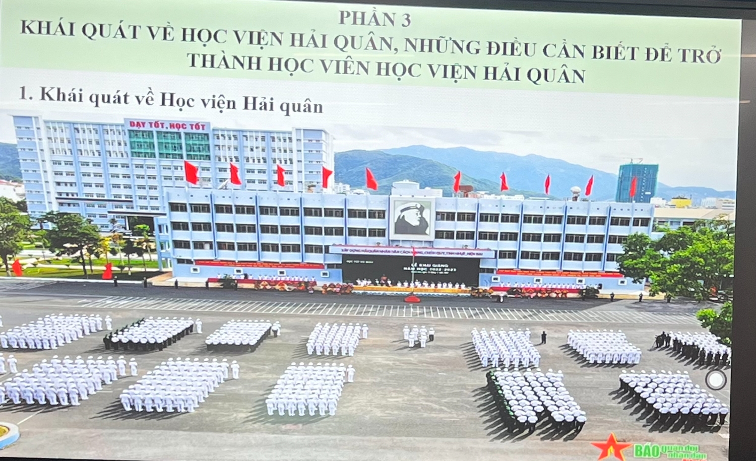 Phần 3 Khái quát về học viện Hải quân, những điều cần biết để trở thành học viên Học viện Hải quân